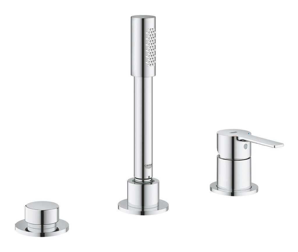 Grohe Lineare Üç Delikli Tek Kumandalı Banyo Kombinasyonu - 19965001