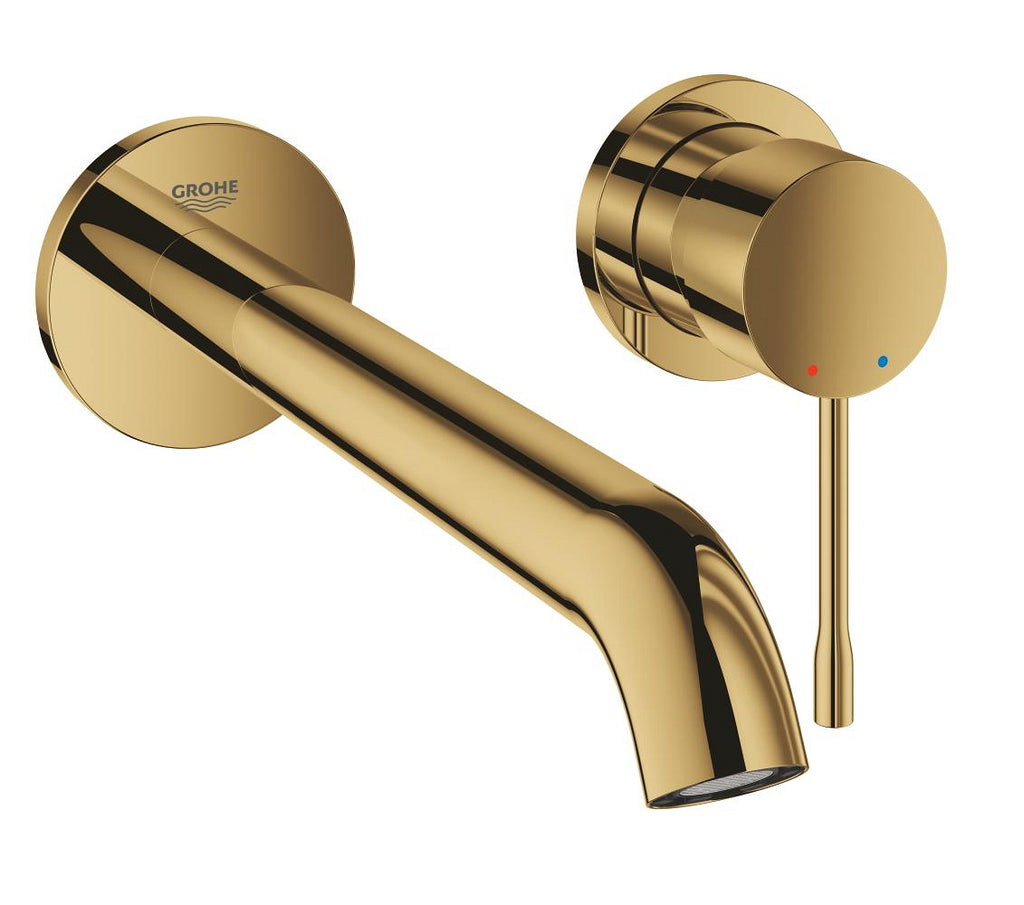 Grohe Essence New İki Delikli Duvardan Lavabo Bataryası Cool Sunrise - 19967GL1