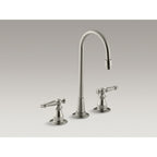 Kohler Eviye Bataryası Antique 3 Delikli , Fırçalanmış Nikel
