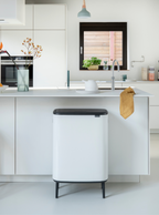 Brabantia Çöp Kutusu 30 + 30 lt Bo Touch Dokunmatik Kapak Beyaz 130601
