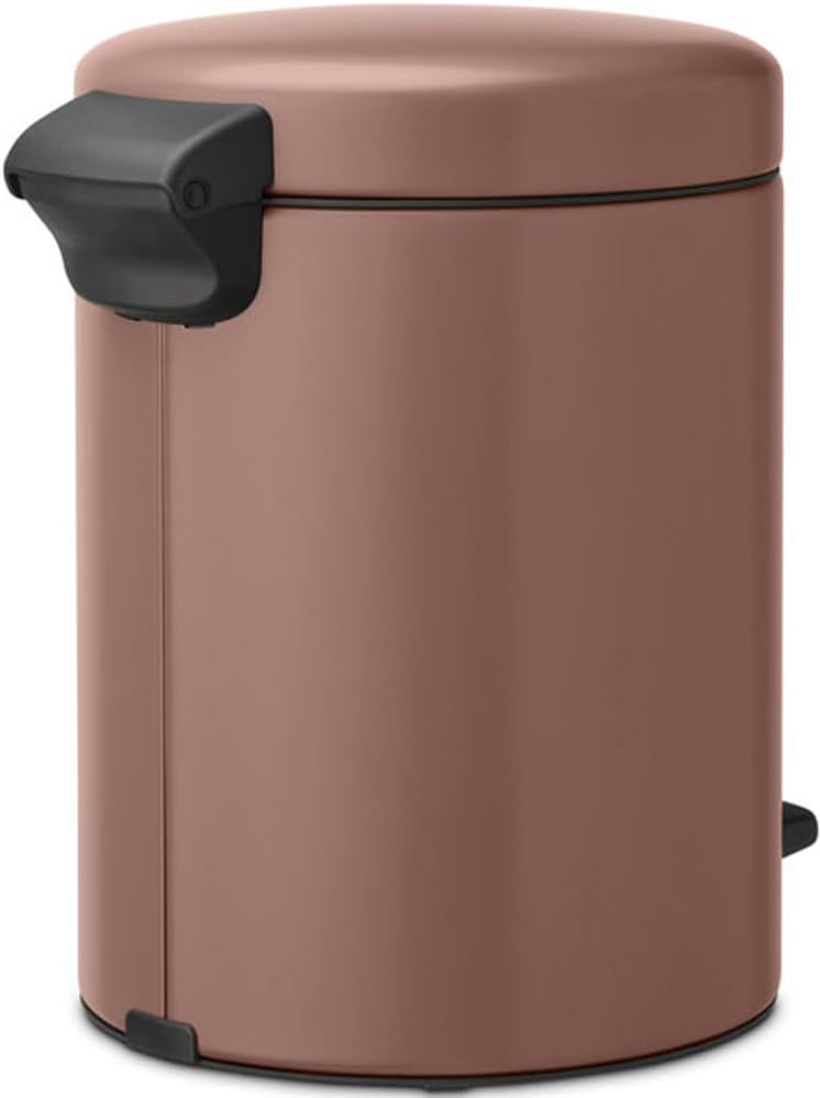 Brabantia Çöp Kutusu 5 litre Newicon Pedallı Satin Taupe 233982