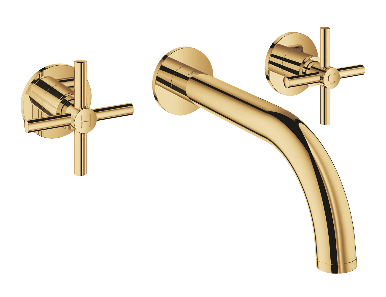 Grohe Atrio 3 Delikli Lavabo Bataryası Cool Sunrise - 20164GL3