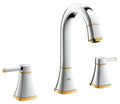 Grohe Lavabo Bataryası 3 Delikli Grandera Krom/Altın - 20389IG0