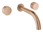 Grohe Atrio Private Collection 3 Delikli Duvardan Lavabo Bataryası M Boyut Brushed Warm Sunset – 20589DL0