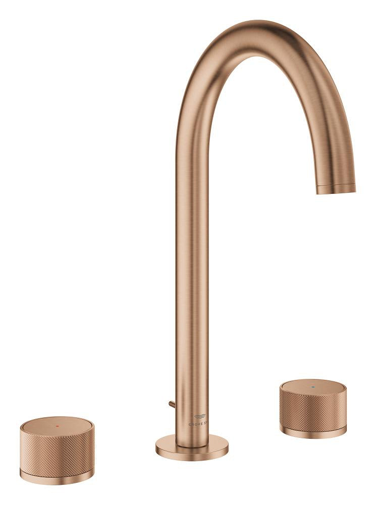Grohe Atrio Private Collection 3 Delikli Lavabo Bataryası L Boyut Brushed Warm Sunset – 20595DL0
