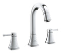 Grohe Lavabo Bataryası 3 Delikli Grandera L–Boyut Krom – 20619000