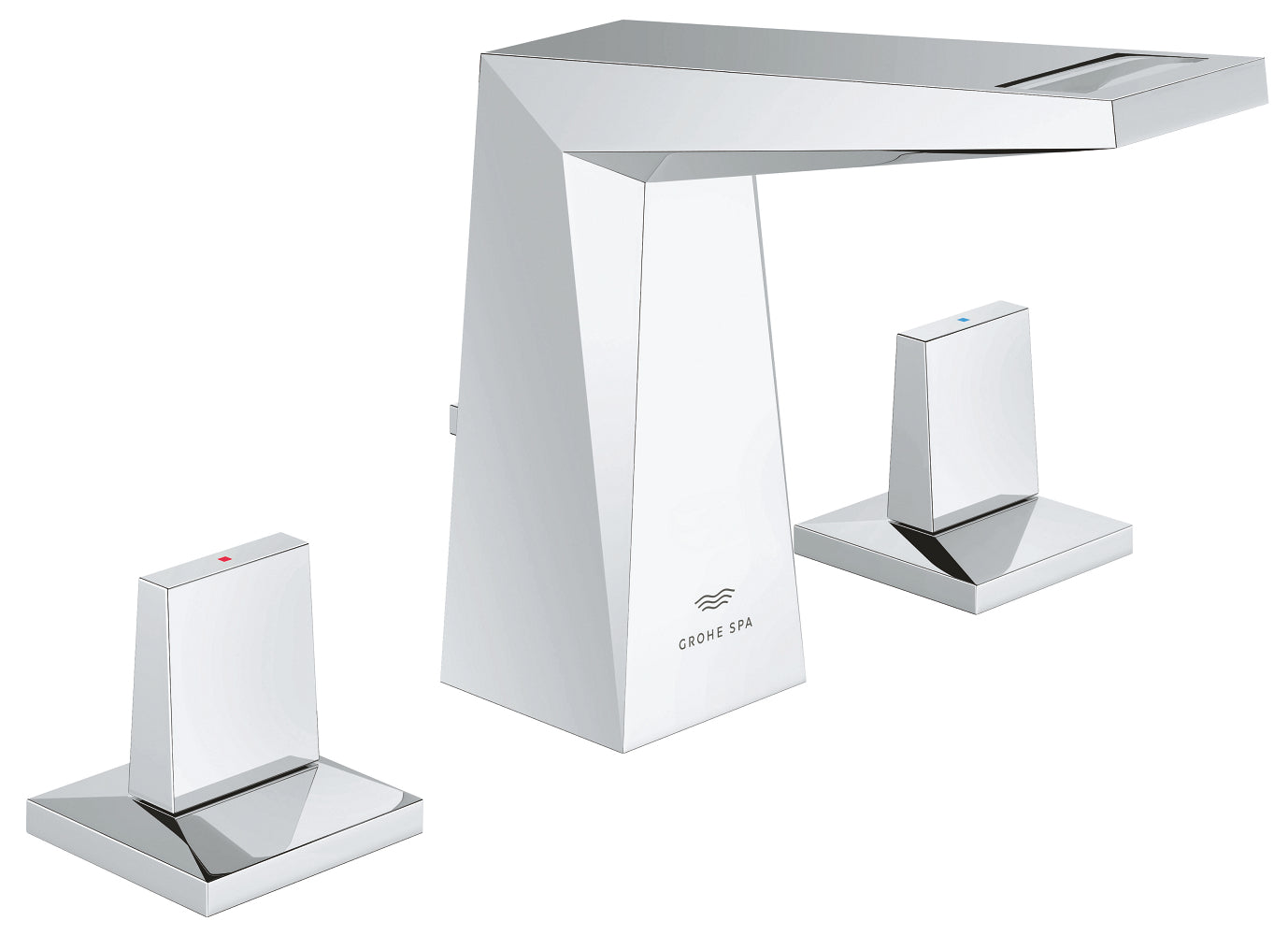 Grohe Allure Brilliant 3 Delikli Lavabo Bataryası M-Boyut - 20626000