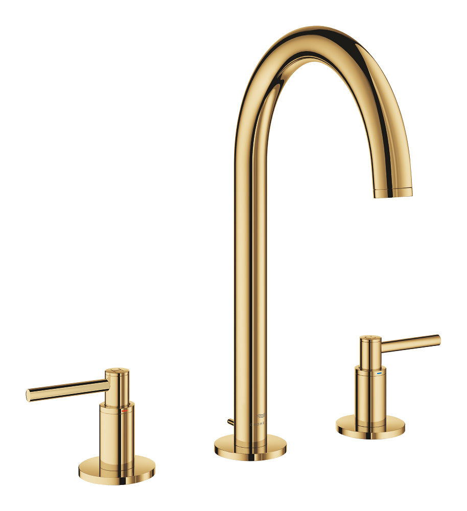 Grohe Atrio 3 Delikli Lavabo Bataryası L-Boyut Cool Sunrise - 20649GL0