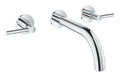 Grohe Atrio 3 Delikli Duvardan Lavabo Bataryası M-Boyut Krom – 20662000