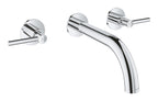 Grohe Atrio 3 Delikli Duvardan Lavabo Bataryası M-Boyut Krom – 20662000