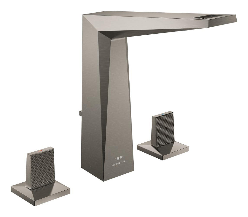 Grohe Allure Brilliant Private Collection 3 Delikli Lavabo Bataryası L Boyut Brushed Hard Graphite - 20667AL0
