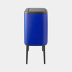 Brabantia Çöp Kutusu İki Bölmeli 11+23 litre Bo Touch Bin Mineral Powerful Blue   208348