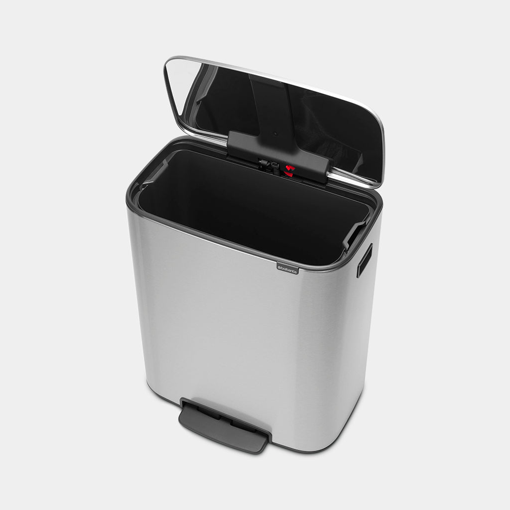 Brabantia  Çöp Kutusu Büyük Boy 60 lt Bo Touch Pedallı Mat Çelik 211324