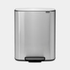 Brabantia  Çöp Kutusu Büyük Boy 60 lt Bo Touch Pedallı Mat Çelik 211324