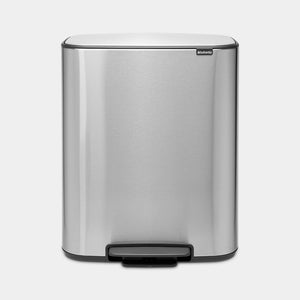 Brabantia  Çöp Kutusu Büyük Boy 60 lt Bo Touch Pedallı Mat Çelik 211324