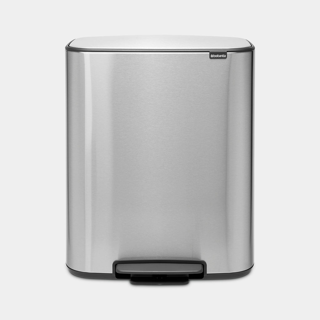 Brabantia  Çöp Kutusu Büyük Boy 60 lt Bo Touch Pedallı Mat Çelik 211324