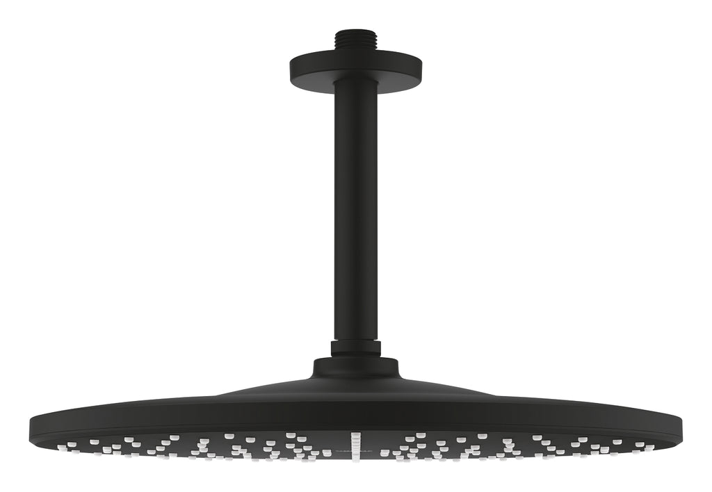 Grohe Rainshower Mono 310 Tepe Duşu Set 422 Mm, 1 Akışlı Mat Siyah - 22122KF0