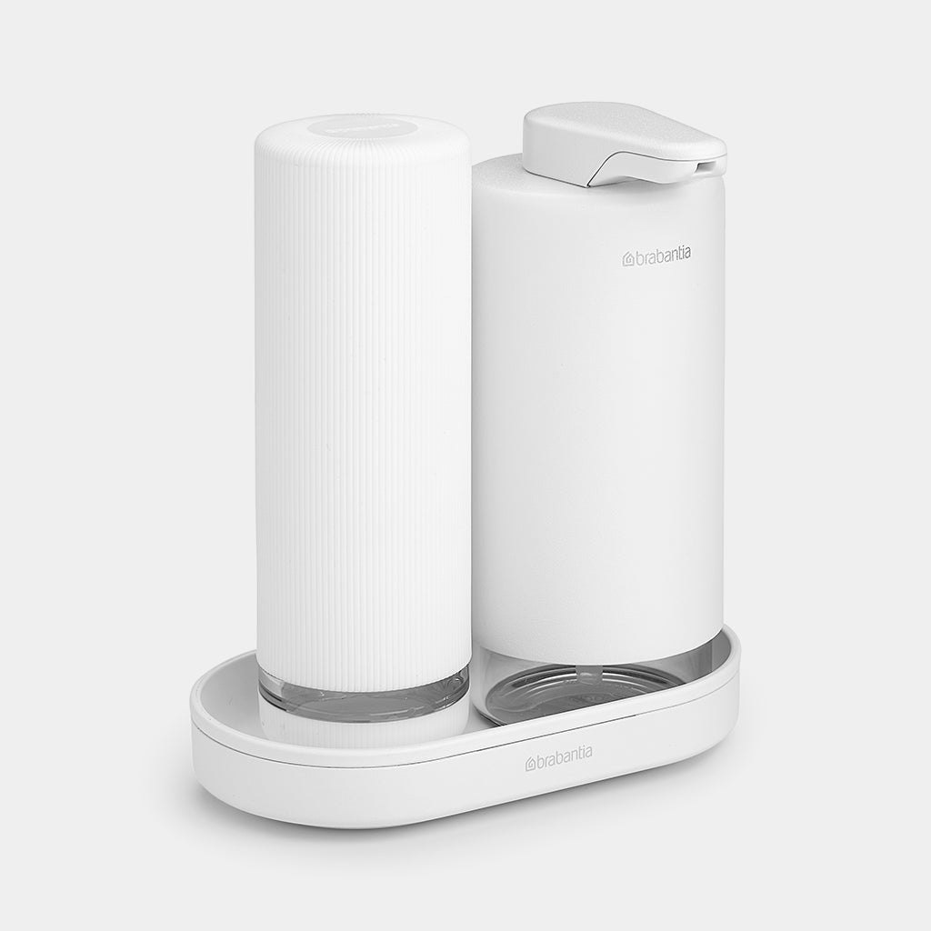 Brabantia Sinkstyle Sabunluk Seti Fresh White  227967