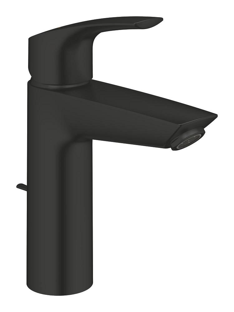 Grohe Eurosmart Tek Kumandalı Lavabo Bataryası M-Boyut Mat Siyah - 233222433