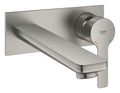 Grohe Lineare New İki Delikli Lavabo Bataryası L-Boyut Super Steel - 23444DC1