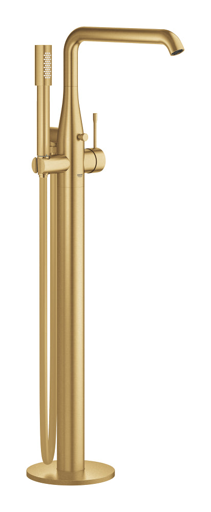 Grohe Essence Yerden Küvet Bataryası Brushed Cool Sunrise - 23491Gn1