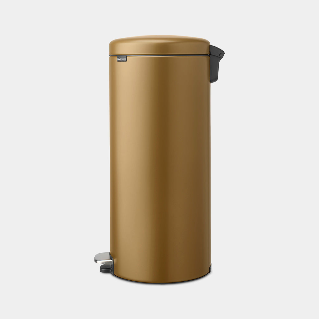 Brabantia Çöp Kutusu 30 litre Newicon Pedallı Warm Brass 238581