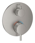 Grohe Ankastre Term. Banyo Bat. 2 Çık. Atrio Super Steel - 24135DC3