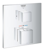 Grohe Grohtherm Cube Termostatik Banyo Duş Bataryası 1 çıkışlı divertörlü-24153000