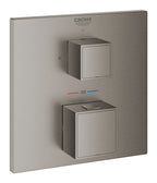 Grohe Grohtherm Cube Ankastre Termostatik Banyo Bataryası Brushed Hard Graphite - 24153AL0
