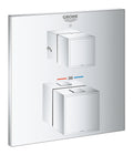 Grohe Grohtherm Cube Termostatik Banyo Duş Bataryası 2 çıkışlı divertörlü- 24154000