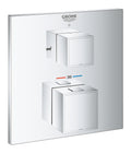 Grohe Grohtherm Cube Termostatik Banyo Duş Bataryası 2 çıkışlı divertörlü- 24155000
