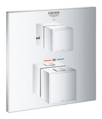 Grohe Grohtherm Cube Termostatik Banyo Duş Bataryası 2 çıkışlı divertörlü- 24155000