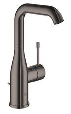 Grohe Essence Tek Kumandalı Lavabo Bataryası 1/2'' L Hard Graphite - 24174A01