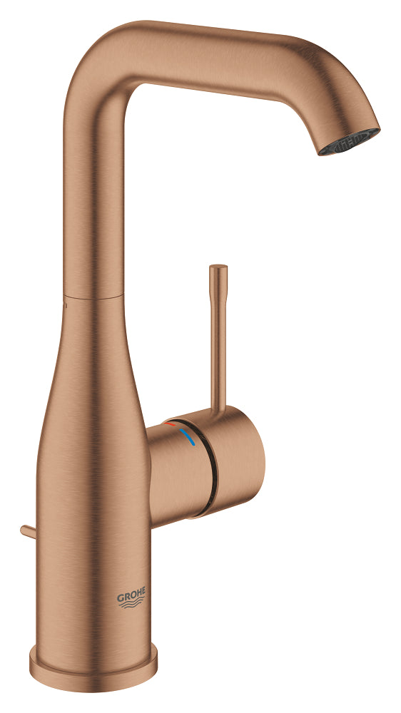Grohe Essence Tek Kumandalı Lavabo Bataryası 1/2'' L Brushed  Warm Sunset - 24174DL1