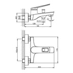 NSK Banyo Bataryası Meria  Krom N3030402