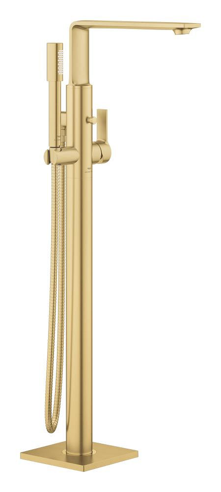 Grohe Allure Yerden Küvet Bataryası Brushed Cool Sunrise - 25222GN1
