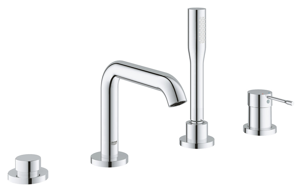 Grohe Essence 4 Delikli Küvet Bataryası Krom - 25251001