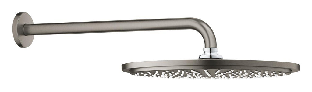Grohe Rainshower Cosmopolitan Tepe Duşu ve Dirseği 38cm Brushed Hard Graphite - 26066AL0