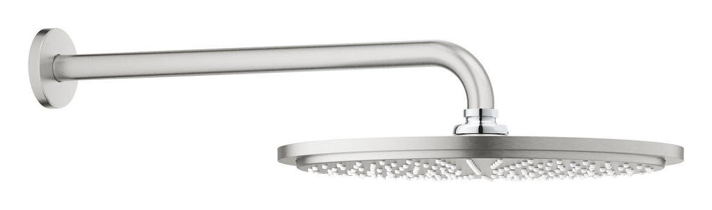 Grohe Tepe Duşu 31 cm + Duv.Dirsek 38 cm Super Steel - 26066DC0