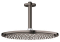 Grohe Tepe Duşu 31 cm + Tav. İniş 14 cm Hard Graphite - 26067A00