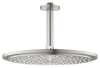 Grohe Tepe Duşu 31 cm + Tav. İniş 14 cm Super Steel - 26067DC0
