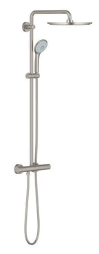 Grohe Euphoria System 310 Duvara Monte Termostatik Bataryalı Duş Sistemi SuperSteel - 26075DC0