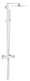 Grohe Euphoria Cube Sistem 230 Duvara Monte Termostatik Duş Bataryalı Duş Sistemi - 26087000