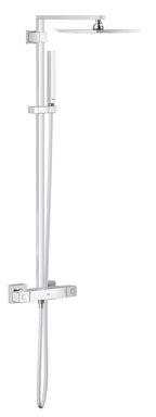 Grohe Euphoria Cube Sistem 230 Duvara Monte Termostatik Duş Bataryalı Duş Sistemi - 26087000