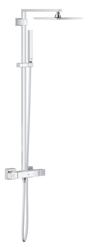Grohe Euphoria Cube Sistem 230 Duvara Monte Termostatik Duş Bataryalı Duş Sistemi - 26087000