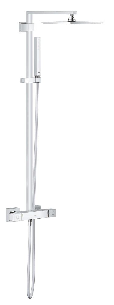 Grohe Euphoria Cube Sistem 230 Duvara Monte Termostatik Duş Bataryalı Duş Sistemi - 26087000