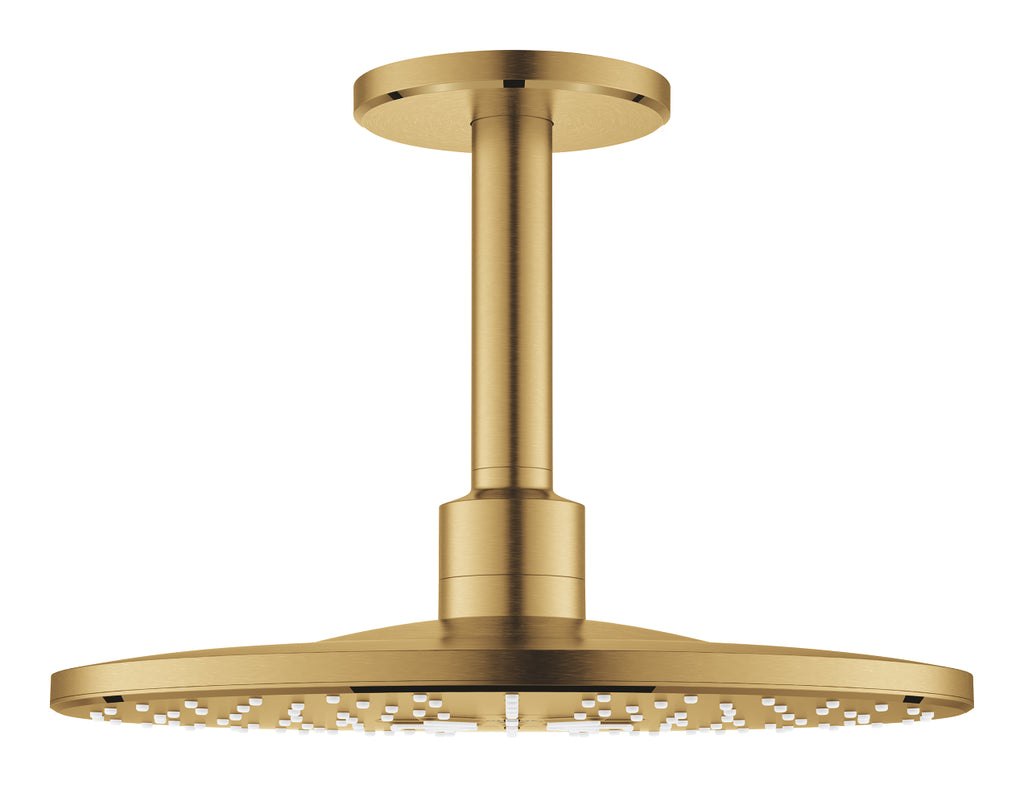 Grohe Rainshower Smartactive 310 Tepe Duşu Seti 142 Mm, 2 Akışlı Brushed Cool Sunrise - 26477GN0