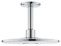 Grohe Rainshower Smartactive 310 Tepe Duşu Seti 142 Mm, 2 Akışlı, Krom-Beyaz- 26477LS0