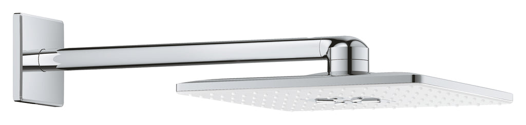 Grohe Rainshower Smartactive 310 Cube Tepe Duşu Seti 430 Mm, 2 Akışlı, Krom-Beyaz- 26479LS0