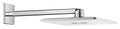 Grohe Rainshower Smartactive 310 Cube Tepe Duşu Seti 430 Mm, 2 Akışlı, Krom-Beyaz- 26479LS0